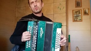 Прикольный РАЗБОР "Ich ging einmal spazieren" на гармони-хромке. Deutch/Russisch :-)