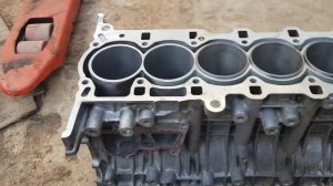 Гильзуем блок шевроле эпика 2.5 л.