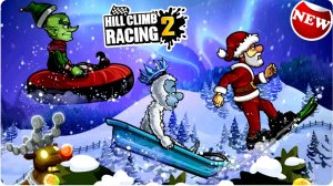 Hill Climb Racing 2 - командное соревнование | вызовы друзей Прохождение игры хилл климб рейсинг 2
