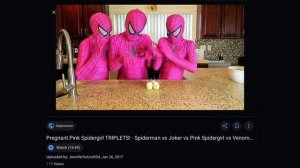 PINK SPIDER-GIRL IDENTICAL TRIPLETS