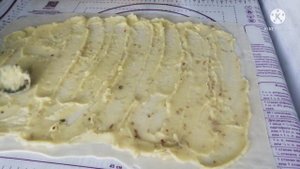 Постный рулет с картофелем