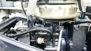 Настройка угла опережения зажигания на YAMAHA 6C-8C.