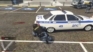 ОМОН ШТУРМУЕТ ЗДАНИЕ С ТЕРОРИСТАМИ! В ГТА 5