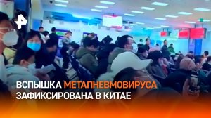 Вспышка метапневмовируса зафиксирована в Китае / РЕН Новости