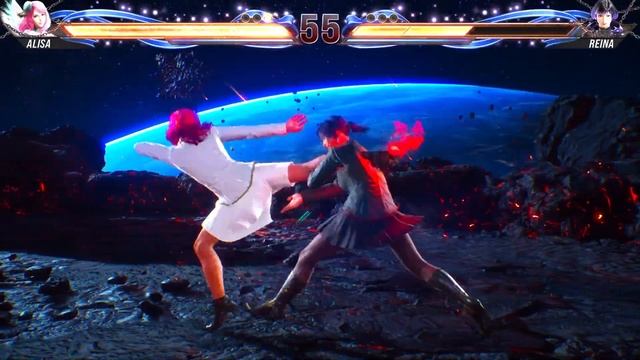 Tekken 8 meets Gundam Witch From Mercury! Suletta Mercury (Alisa) Vs Sabina Fardin (Reina)