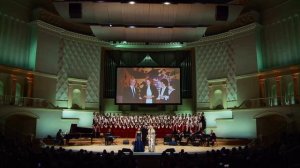 "Беловежская пуща" А. Пахмутова, Н. Добронравов, Большой детский хор им. В.С. Попова, выпускники БДХ