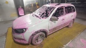 LADA GRANTA CROSS 23 На мойке после Нового года 06.01.2025