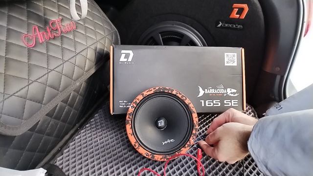 Демонстрация подсветки колпачка акустики DL-AUDIO Barracuda 165 SE