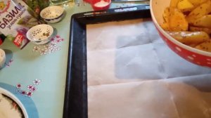 Картошка  по- деревенски. Очень вкусно и просто