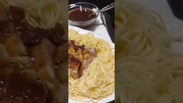 SPAGHETTI WITH PORK FILLET AND HOISIN SAUCE смотреть онлайн