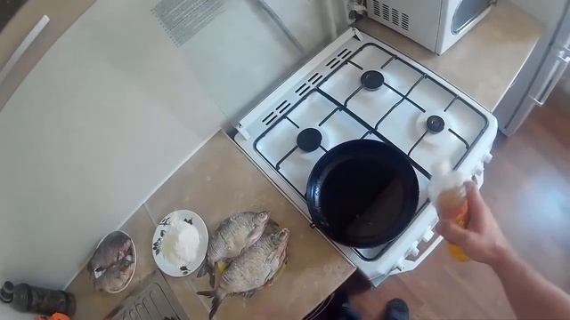 Лещ жаренный в майонезе смотреть онлайн