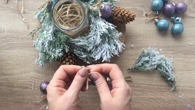Новогодняя композиция своими руками. Украшаем праздничный стол