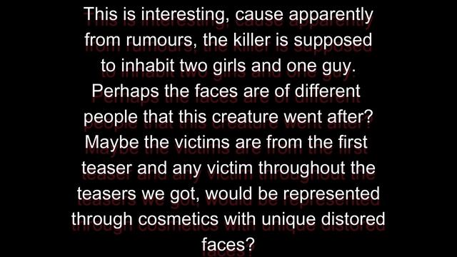New Chapter 31 Teaser is Wild - Dead by Daylight
