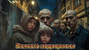 Волчата подворотни. ( Авторская песня + Нейроклип )  #музыка #рок