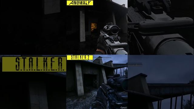 STALKER_ANOMALY_vs_STALKER_2_Early_Graphics_Comparison_｜_PC_RTX