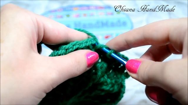 Теплая шапка крючком. Мастер класс и схема. Crochet hat.