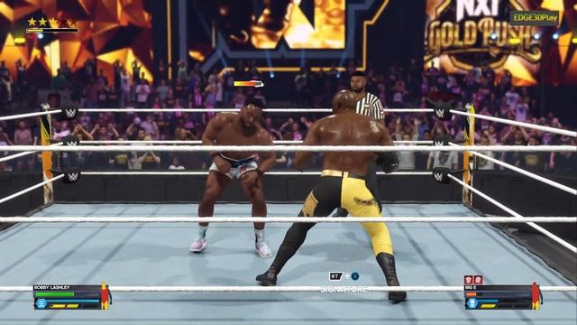 WWE2K24 BOBBY LASHLEY VS BIG E смотреть онлайн