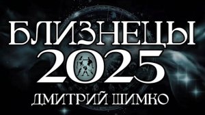 БЛИЗНЕЦЫ - ГОРОСКОП - 2025 / ДМИТРИЙ ШИМКО