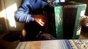 Переход перебором на Сумецком между октавами в основной тональности