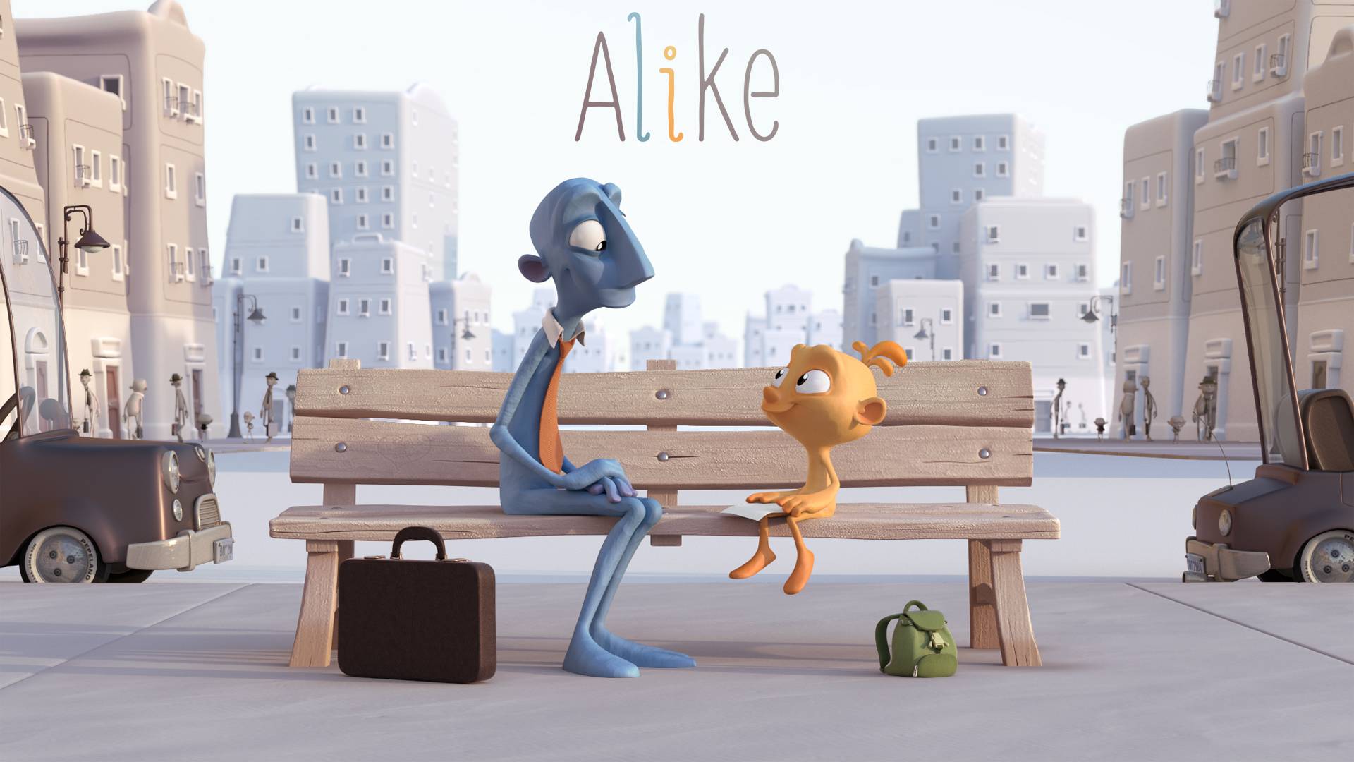 «Alike» Вечерний мультик, сделанный в Blender.