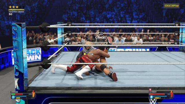 WWE2K24 ANDRADE VS LA KNIGHT смотреть онлайн
