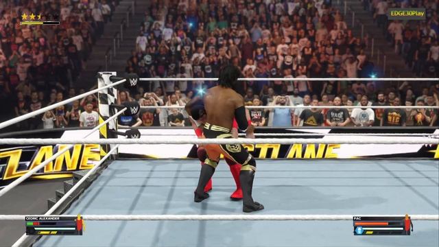 WWE2K24 CEDRIC ALEXANDER VS PAC смотреть онлайн