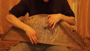 Шлемовидные гусли "ЗАРОД" 17 струн . Пример звучания 2.