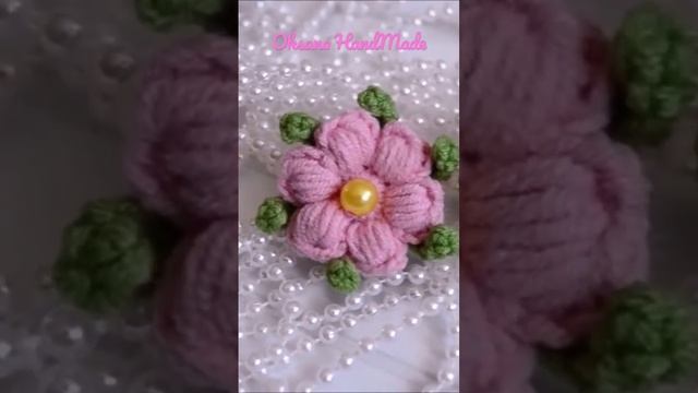 Как быстро связать резиночки для волос #oksanahandmade #crochettutorial