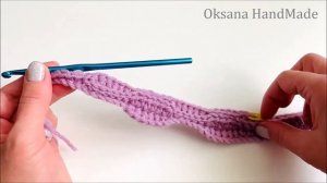 ШАПКА КРЮЧКОМ за вечер из одного мотка. УЗОР СОТЫ