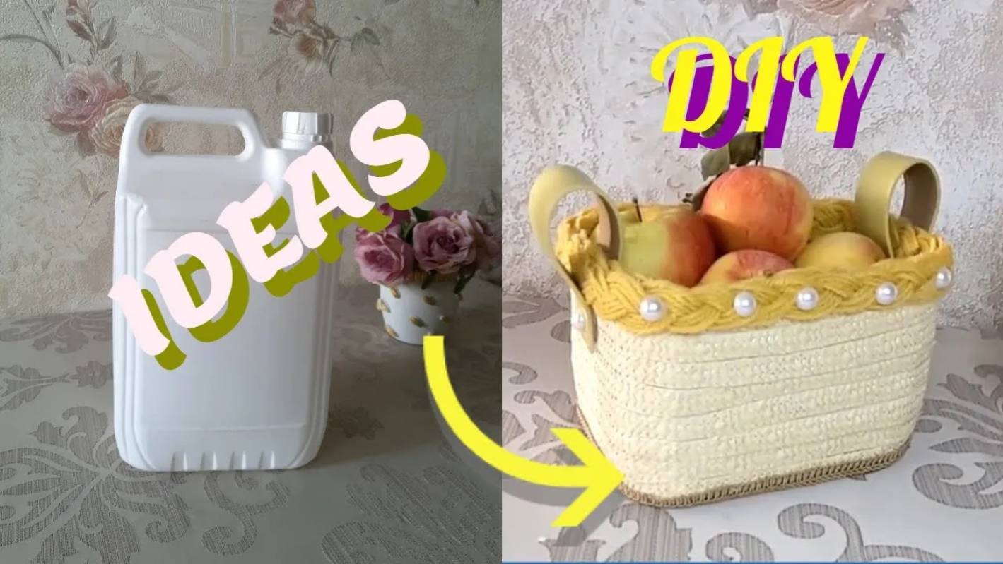 Не выбрасывайте использованные пластиковые емкости / Организация хранения / DIY Creative ideas смотреть онлайн