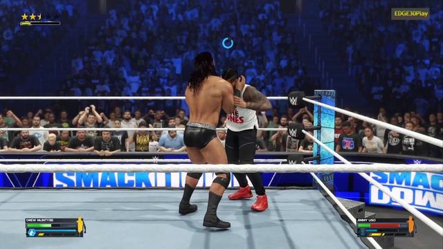 WWE2K24 DREW MCINTYRE VS JIMMY USO смотреть онлайн