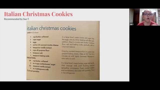 New City Library Staff Cookie Recipes