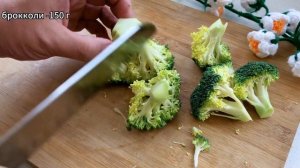 Картофель, грибы, брокколи, простые овощи в соте - легкий и быстрый ужин!