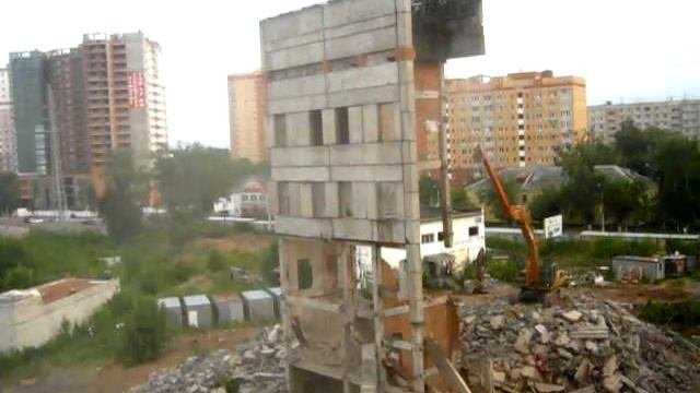 Разрушена Раменская АТС(мкр. Холодово)