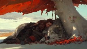 Arya & Nymeria - A Friend's Companion in this Winter _ GOT Ambient Music