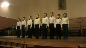 "Хотят ли русские войны" (Колмановский — Евтушенко), Хор мальчиков «Камертон» в школе им.Чайковского