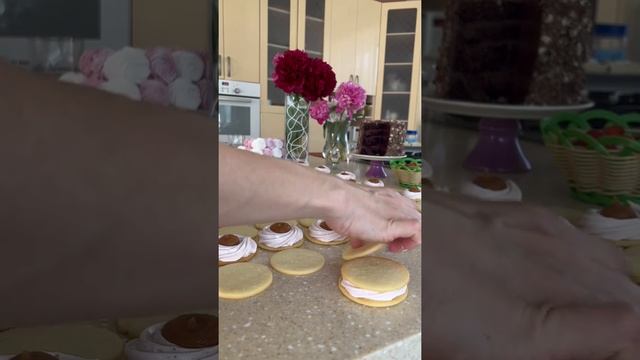 Зефиросендвичи с карамелью 🤤🤤🤤 инст britanka_new 🤣