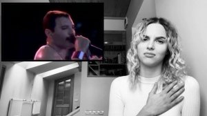 Queen - Who Want to Live Forever (live at Wembley) [REACTION VIDEO] | Rebeka Luize Budlevska