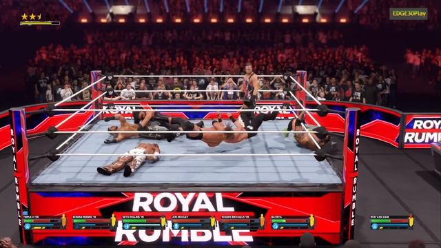 WWE2K24 8-MAN BATTLE ROYAL смотреть онлайн