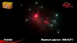 Батарея салютов Верные друзья РС6550 (0,8" х 48)