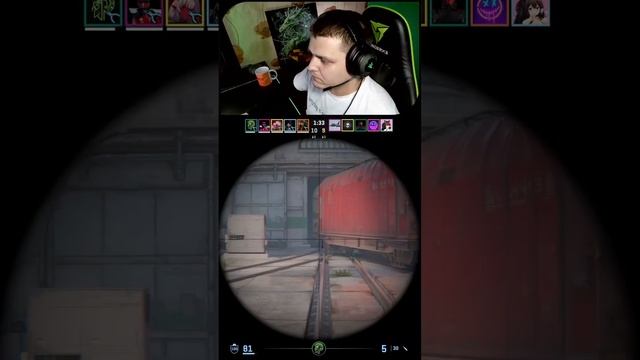 Трипл килл и звон в ушах | #cs2 #pashkapolter #train #3kill #defender #awp #s1mple