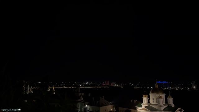 ЗРЕЛИЩНАЯ НОЧНАЯ ГРОЗА В НИЖНЕМ НОВГОРОДЕ  | Сверкало всю ночь,и до рассвета! 24 Августа,2024!