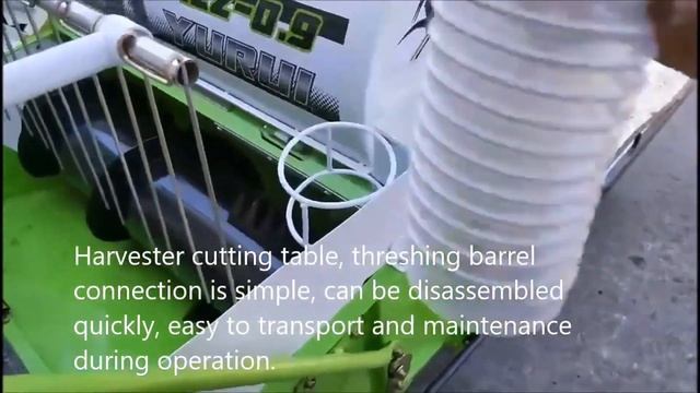 THE NEW Mini Rice Harvester - Crawler (Philippines)