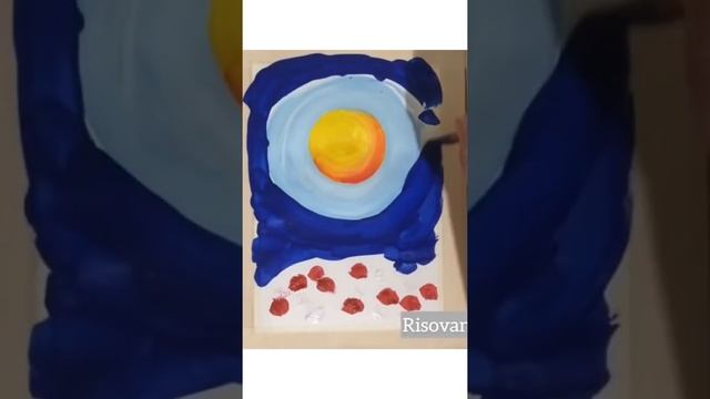 Рисунок гуашью #guache #art #рисуемвместе #drawing #рисование #artist #рисуем #рисунок смотреть онлайн