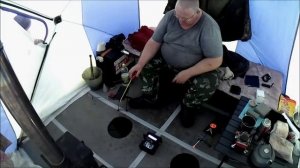 Абакано-Перевоз, рыбалка в Рождественский Сочельник 2025 г.