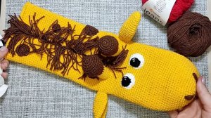 Логопедический жираф крючком