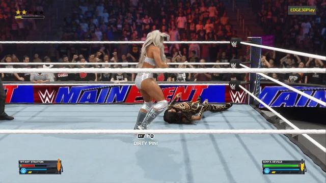 WWE2K24 Tiffany Stratton vs Sonya Deville смотреть онлайн