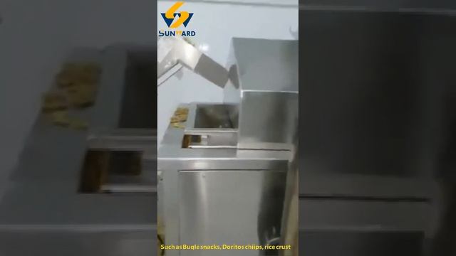 Fried Bugles Snacks Machine Tortilla Doritos Chips Rice Crust Production Line