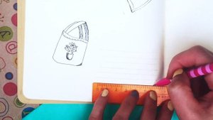 Идея для  ЛД. Летняя идея для личного дневника. Как оформить личный дневник