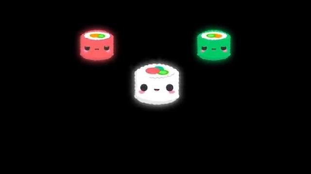 Baby Sensory  Disco Glow Sushi  Fun High Contrast Animation to Entertain Baby